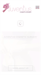 Mobile Screenshot of juventuscosmetic.com